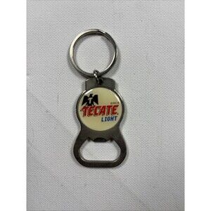 TECATE Light Keychain BOTTLE OPENER